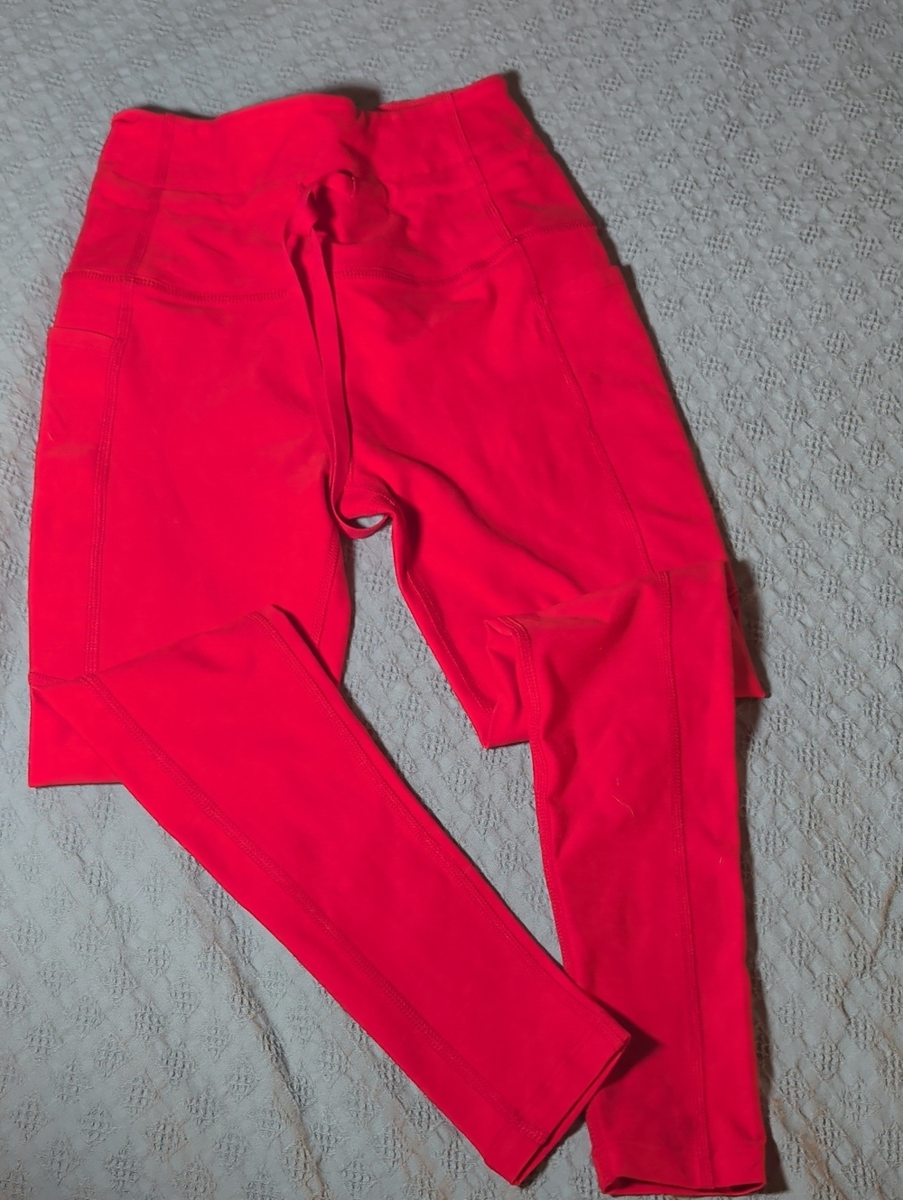 Beyond Yoga Neon Coral High-Rise Leggings